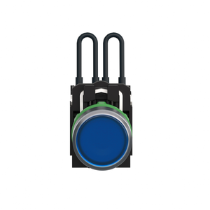Schneider Electric XB5AW26B5 Plastic Push-To-Test Pilot Light 24V Blu Schneider Electric XB5AW26B5 Plastic Push-To-Test Pilot Light 24V Blu
