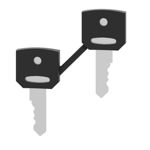 Schneider Electric ZBG455P Key 455 With Protective Boot Schneider Electric ZBG455P Key 455 With Protective Boot