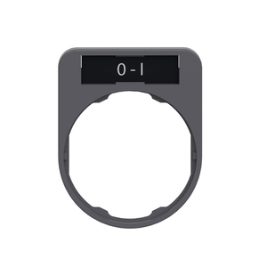 Schneider Electric ZBYF2178C0 Legend Holder With O-I Marking For Flush Pack of 10 Schneider Electric ZBYF2178C0 Legend Holder With O-I Marking For Flush Pack of 10