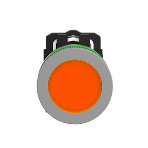 Schneider Electric XB5FVB5C0 Flush Complete Pilot Light 24V Or.