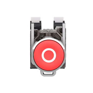 Schneider Electric XB4BA43225 Red Flush Pushbutton White Marked O 1Nc Schneider Electric XB4BA43225 Red Flush Pushbutton White Marked O 1Nc
