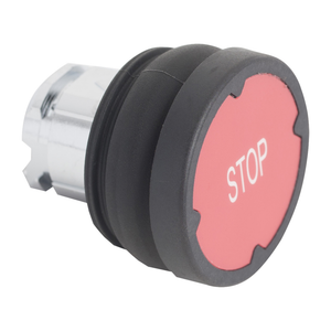 Schneider Electric ZB4BC48007 Pushbutton For Harsh Enviroment, Red, Wi Schneider Electric ZB4BC48007 Pushbutton For Harsh Enviroment, Red, Wi