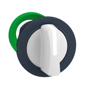 Schneider Electric ZB5FD501 Flush Mounted White Selector Switch Head