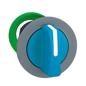 Schneider Electric ZB5FD306C0 Flsmntd Blue Sel Sw Head 3Pos Stay Put