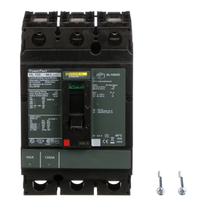Schneider Electric HLL36100 Molded Case Circuit Breaker 600V 100A