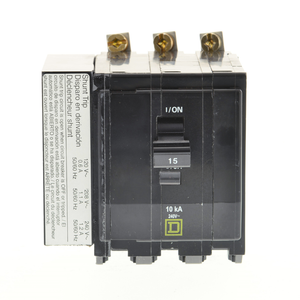 Schneider Electric QOB3155252 Miniature Circuit Breaker 240V 15A
