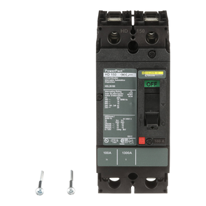 Schneider Electric HDL26100 Molded Case Circuit Breaker 600V 100A