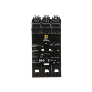 Schneider Electric EDB36080 Miniature Circuit Breaker 600V 80A