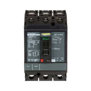Schneider Electric HDL36070 Molded Case Circuit Breaker 600V 70A
