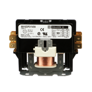 Schneider Electric 8910DP31V09 Contactor 600Vac 30Amp Dp +Options Schneider Electric 8910DP31V09 Contactor 600Vac 30Amp Dp +Options