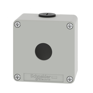 Schneider Electric XAPD1201 Empty Grey 1 Hole Control Box Schneider Electric XAPD1201 Empty Grey 1 Hole Control Box