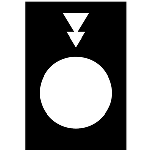 Schneider Electric ZB2BY2956 Legend 30 X 40 Mm Black Lower Slowfast