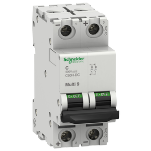 Schneider Electric MGN61525 Circuit-Breaker C60H-Dc 500Vdc 5A 2P C Schneider Electric MGN61525 Circuit-Breaker C60H-Dc 500Vdc 5A 2P C