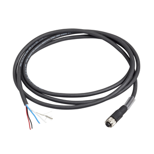 Schneider Electric TCSCCN1FNX3SA Can Cable,Straight,M12-B,Female-Wire, 3M Schneider Electric TCSCCN1FNX3SA Can Cable,Straight,M12-B,Female-Wire, 3M