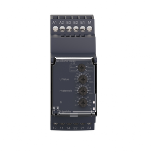 Schneider Electric RM35UA11MW Ov Or Uv Relay 0 05..5V 24-240Vac/Dc 2Co