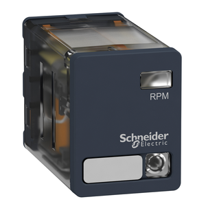 Schneider Electric RPM23B7 Power Relay 2 Co Without Button With Led Pack of 10