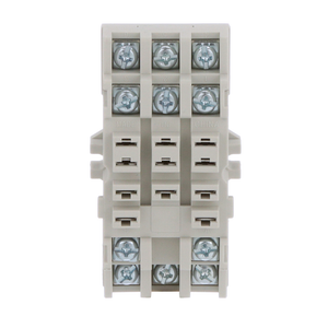 Schneider Electric 8501NR82B Relay Socket 600Vac 10Amp Type K +Option Pack of 10