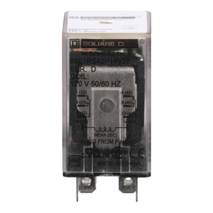 Schneider Electric 8501RS42P14V20 Relay240Vac15Amptyper+Options