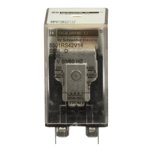 Schneider Electric 8501RS42V14 Relay240Vac15Amptyper+Options