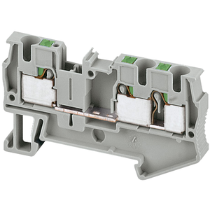 Schneider Electric NSYTRP43 Push-In Terminal, Feed Through, 3 Points