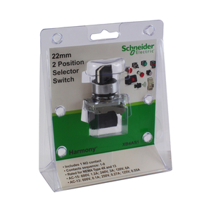 Schneider Electric XB4AS1 22Mm 2 Pos Sel Sw Schneider Electric XB4AS1 22Mm 2 Pos Sel Sw