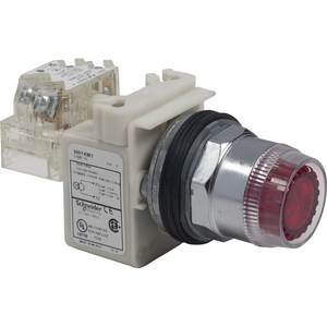 Schneider Electric 9001K1L1RH13 Push Button 600Vac 10A 30Mm T-K