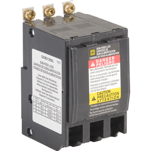 Schneider Electric QOB3125SL Circuit Breaker Sub Feed Lug Device Schneider Electric QOB3125SL Circuit Breaker Sub Feed Lug Device