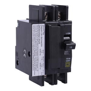 Schneider Electric QOU2101021 Miniature Circuit Breaker 120/240V 10A Schneider Electric QOU2101021 Miniature Circuit Breaker 120/240V 10A
