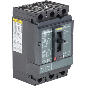 Schneider Electric HGL36125C Molded Case Circuit Breaker 600V 125A Schneider Electric HGL36125C Molded Case Circuit Breaker 600V 125A