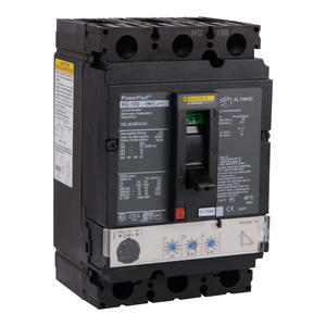 Schneider Electric HGL36150CU31X Molded Case Circuit Breaker 600V 150A Schneider Electric HGL36150CU31X Molded Case Circuit Breaker 600V 150A