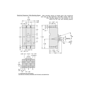 Schneider Electric Q4L2250 Molded Case Circuit Breaker 240V 250A