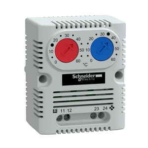 Schneider Electric NSYCCOTHD Double Thermostatno Nc Deg Celsius