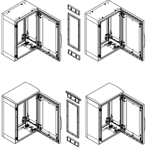 Schneider Electric NSYSUPLA4G 7035 Add Coupl Kit - Plaz 420 Schneider Electric NSYSUPLA4G 7035 Add Coupl Kit - Plaz 420