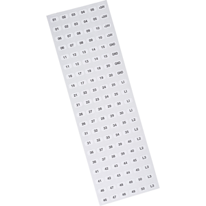 Schneider Electric 9080GH210 Terminal Block Marking Tabs Nema Schneider Electric 9080GH210 Terminal Block Marking Tabs Nema