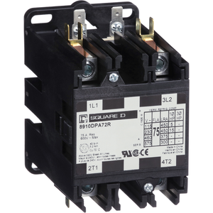 Schneider Electric 8910DPA72RV02 Definite Purpose Contactor