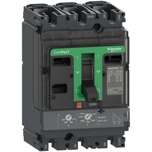 Schneider Electric C25F3TM200 Nsx250F 36Ka Ac 3P3D 200A Tmd