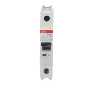 ABB SU201ML-K50 Miniature Circuit Breaker, 1-Pole, K Curve, 50A, UL 489 Certified High-Performance Protection for Electrical Systems ABB SU201ML-K50 Miniature Circuit Breaker, 1-Pole, K Curve, 50A, UL 489 Certified High-Performance Protection for Electrical Systems