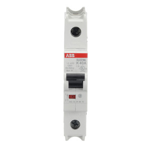 ABB SU201ML-K40 40A Miniature Circuit Breaker - UL 489 Certified, Single-Pole, 10kA Breaking Capacity ABB SU201ML-K40 40A Miniature Circuit Breaker - UL 489 Certified, Single-Pole, 10kA Breaking Capacity