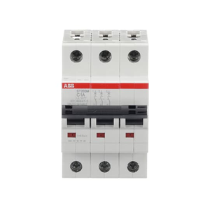 ABB ST203M-C1 Mcb St200M 3P C 1A Ul1077 ABB ST203M-C1 Mcb St200M 3P C 1A Ul1077
