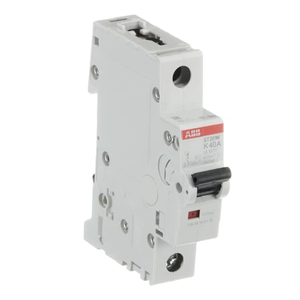 ABB ST201M-K40 Miniature Circuit Breaker, 1P, 40A, 5kA Breaking Capacity, UL1077 Certified ABB ST201M-K40 Miniature Circuit Breaker, 1P, 40A, 5kA Breaking Capacity, UL1077 Certified