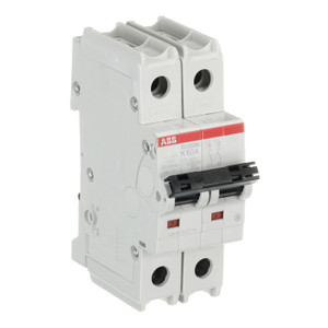 ABB SU202ML-K60 2-Pole 60A Miniature Circuit Breaker - UL 489 Certified for High Inrush Current Applications ABB SU202ML-K60 2-Pole 60A Miniature Circuit Breaker - UL 489 Certified for High Inrush Current Applications