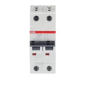 ABB ST202M-C5 Mcb St200M 2P C 5A Ul1077