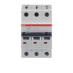 ABB ST203M-K63 3-Pole Miniature Circuit Breaker, 63A, UL1077 Compliant High-Performance Protection for Industrial and Commercial Applications ABB ST203M-K63 3-Pole Miniature Circuit Breaker, 63A, UL1077 Compliant High-Performance Protection for Industrial and Commercial Applications