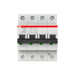 ABB ST203M-B32NA Mcb St200M 3P+Na B 32A Ul1077