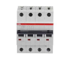 ABB ST203M-K20NA Mcb St200M 3P+Na K 20A Ul1077