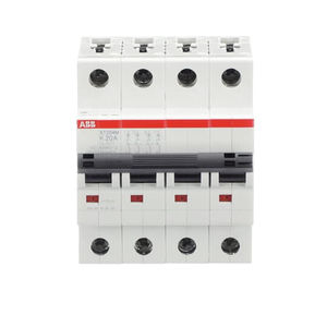 ABB ST204M-K20 Mcb St200M 4P K 20A Ul1077