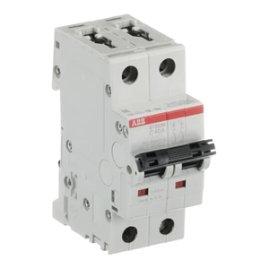 ABB ST202M-C40 2-Pole 40A Miniature Circuit Breaker - UL1077 Compliant, High-Performance Protection for Electrical Circuits ABB ST202M-C40 2-Pole 40A Miniature Circuit Breaker - UL1077 Compliant, High-Performance Protection for Electrical Circuits