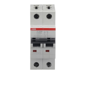ABB ST202M-K50 Mcb St200M 2P K 50A Ul1077 ABB ST202M-K50 Mcb St200M 2P K 50A Ul1077