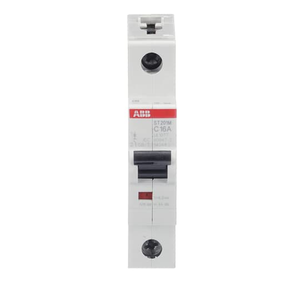 ABB ST201M-C16 Mcb St200M 1P C 16A Ul1077 ABB ST201M-C16 Mcb St200M 1P C 16A Ul1077
