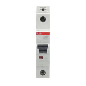 ABB ST201M-D16 Miniature Circuit Breaker, 1P, 16A, D-Curve, UL1077 Compliant  High Inrush Current Tolerance & 10kA Breaking Capacity ABB ST201M-D16 Miniature Circuit Breaker, 1P, 16A, D-Curve, UL1077 Compliant  High Inrush Current Tolerance & 10kA Breaking Capacity